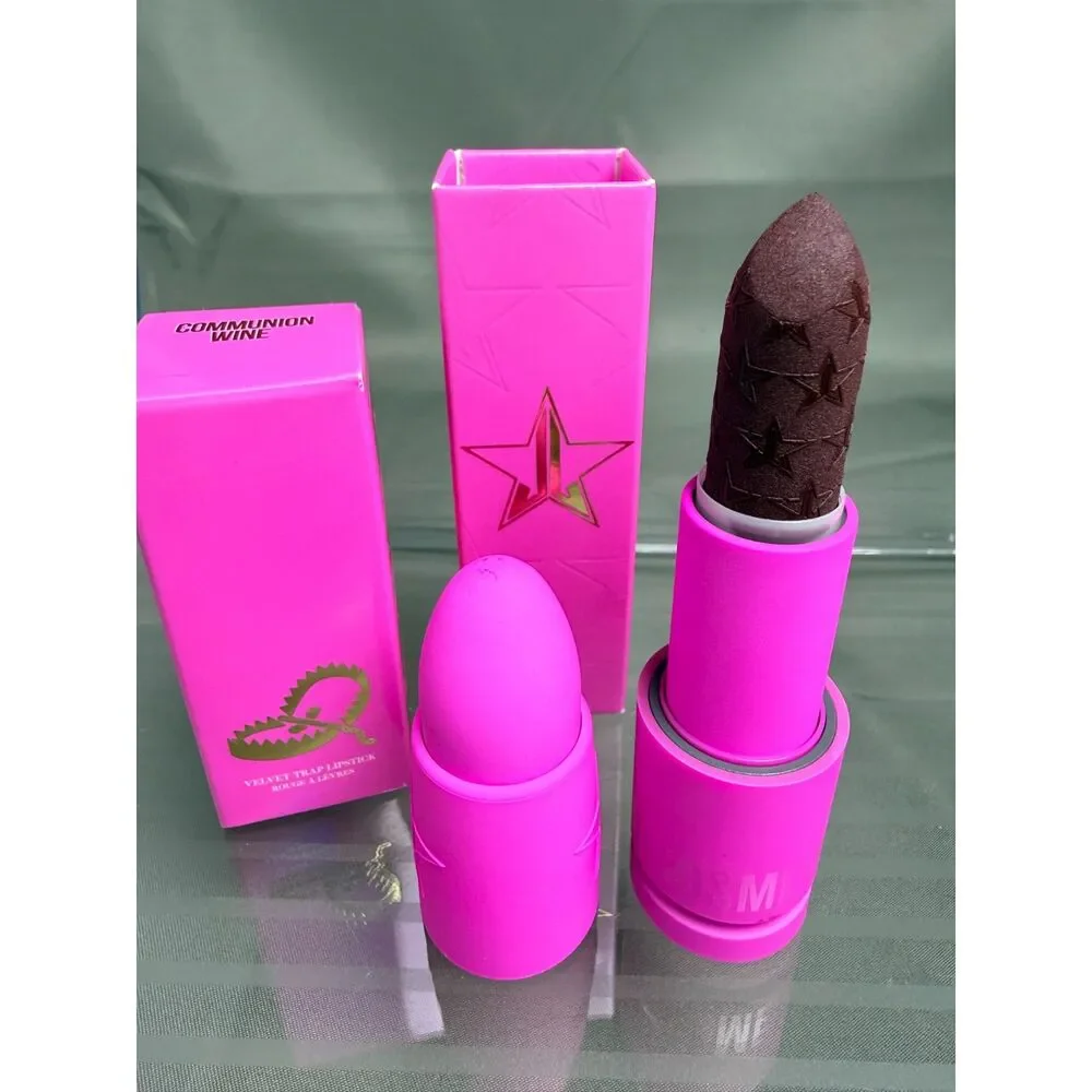 NIB Jeffree Star Full Size Communion Wine Velvet Trap Lipstick